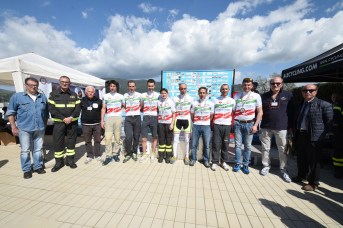 GF Antica Carsulae 2016 premiazione vigili del fuoco