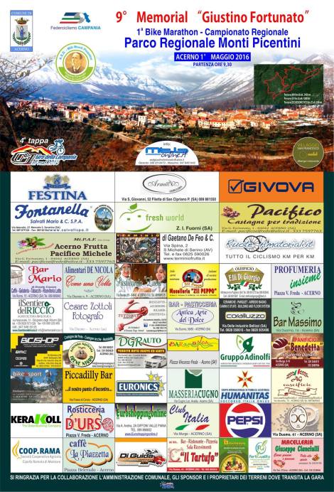 Locandina 2016 Marathon Monti Picentini