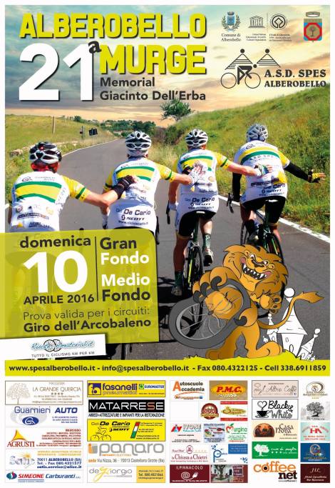 Locandina GF Alberobello Murge 2016